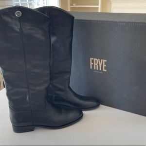 Frye Melissa Button Lug Tall Boots